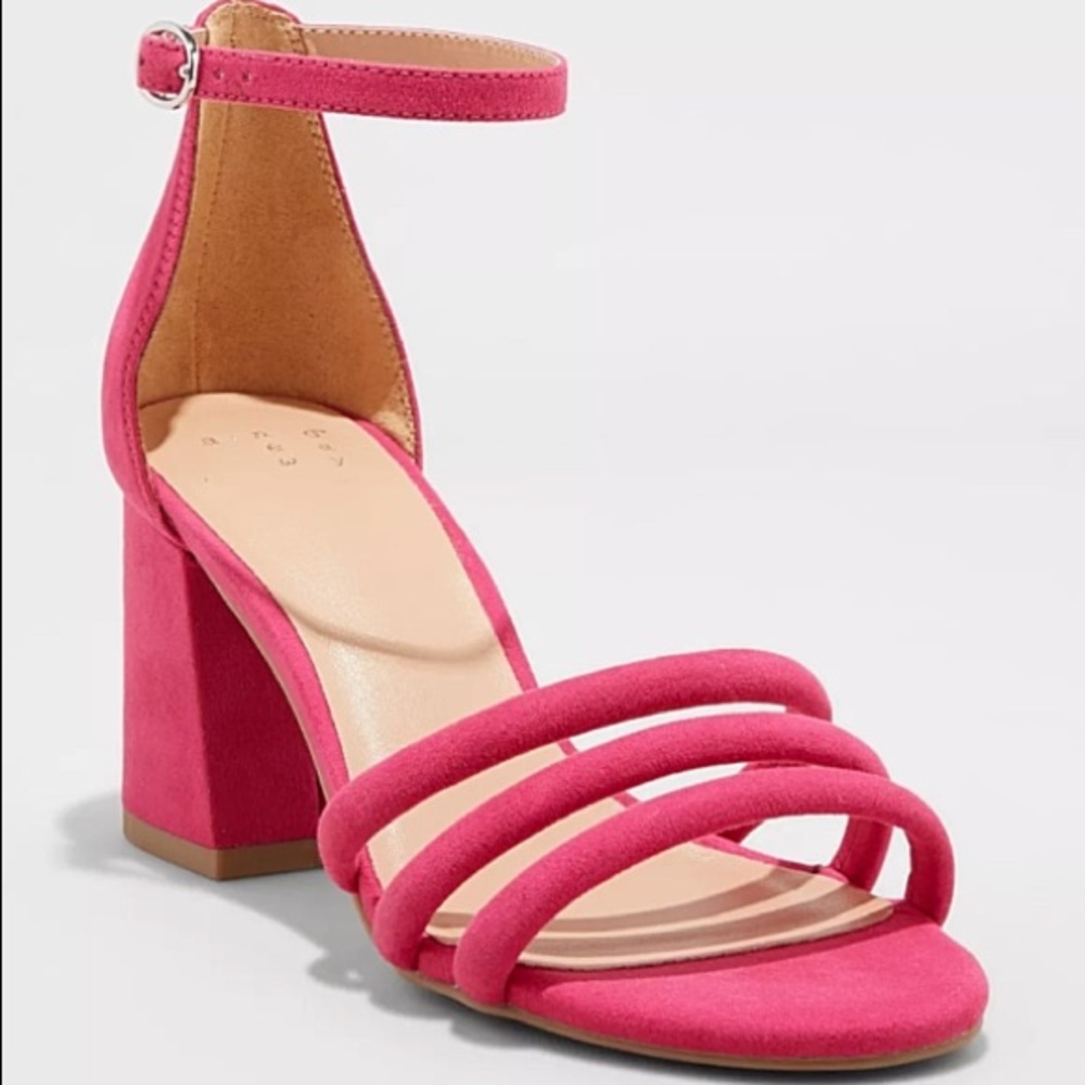 Pink heels